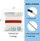 Griffin Nylon Bead Cord Perlseide – Size 1 (0.35mm) – 2 Meters per Card – Stainless Steel Needle Attached – for Knotting Pearls, Gemstones, Crystals and Beads